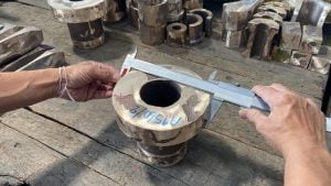 Dimension Measuring by Vernier Calipers