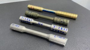 As-Cast and Machined Samples for Tensile Testing