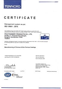 Certificates - ISO 14001:2015 (2023)